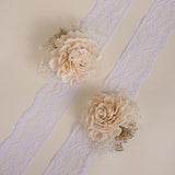 Pure Elegance Mother's Corsage (Set of 2) - Sola Wood Flowers