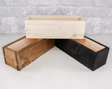Rectangle Centerpiece Box - Sola Wood Flowers