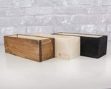 Rectangle Centerpiece Box - Sola Wood Flowers