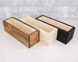 Rectangle Centerpiece Box - Sola Wood Flowers