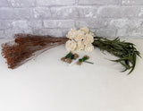 Rustic Chic Boutonniere (Set of 3) - Sola Wood Flowers