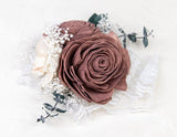 Rustic Chic Corsage (Set of 3) - Sola Wood Flowers