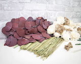 Rustic Red Bouquet - Sola Wood Flowers