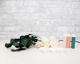 Silver Corsage Craft Kit (Set Of 3) - Sola Wood Flowers