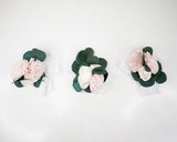 Silver Corsage Craft Kit (Set Of 3) - Sola Wood Flowers