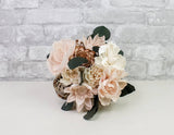 Silver Mini Bouquet - Sola Wood Flowers