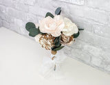 Silver Mini Bouquet - Sola Wood Flowers