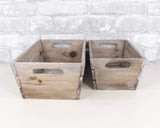 Slatted Rectangle Wood Planter (Multiple Sizes) - Sola Wood Flowers