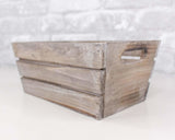 Slatted Rectangle Wood Planter (Multiple Sizes) - Sola Wood Flowers