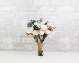 Snowberry Bouquet Kit - Sola Wood Flowers