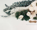 Snowberry Bouquet Kit - Sola Wood Flowers