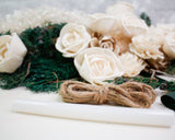 Snowberry Bouquet Kit - Sola Wood Flowers