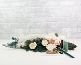Snowberry Bouquet Kit - Sola Wood Flowers