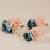 So Sweet Boutonniere (Set Of 3) - Sola Wood Flowers