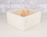 Square Centerpiece Box - Sola Wood Flowers