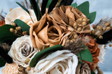 Sun Kissed Bridesmaid Bouquet - Sola Wood Flowers