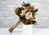 Sun Kissed Bridesmaid Bouquet - Sola Wood Flowers