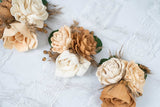 Sun Kissed Corsage (Set Of 3) - Sola Wood Flowers