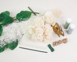 Sweet Serenade Boutonniere (Set of 3) - Sola Wood Flowers