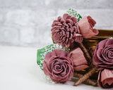 Sweet Serenade Boutonniere (Set of 3) - Sola Wood Flowers