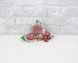 Sweet Serenade Boutonniere (Set of 3) - Sola Wood Flowers