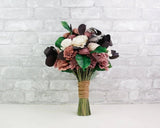 Sweet Serenade Bridal Bouquet - Sola Wood Flowers
