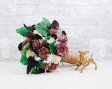 Sweet Serenade Bridesmaid Bouquet - Sola Wood Flowers