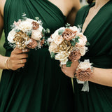 The Best Bridesmaid Bouquet - Sola Wood Flowers