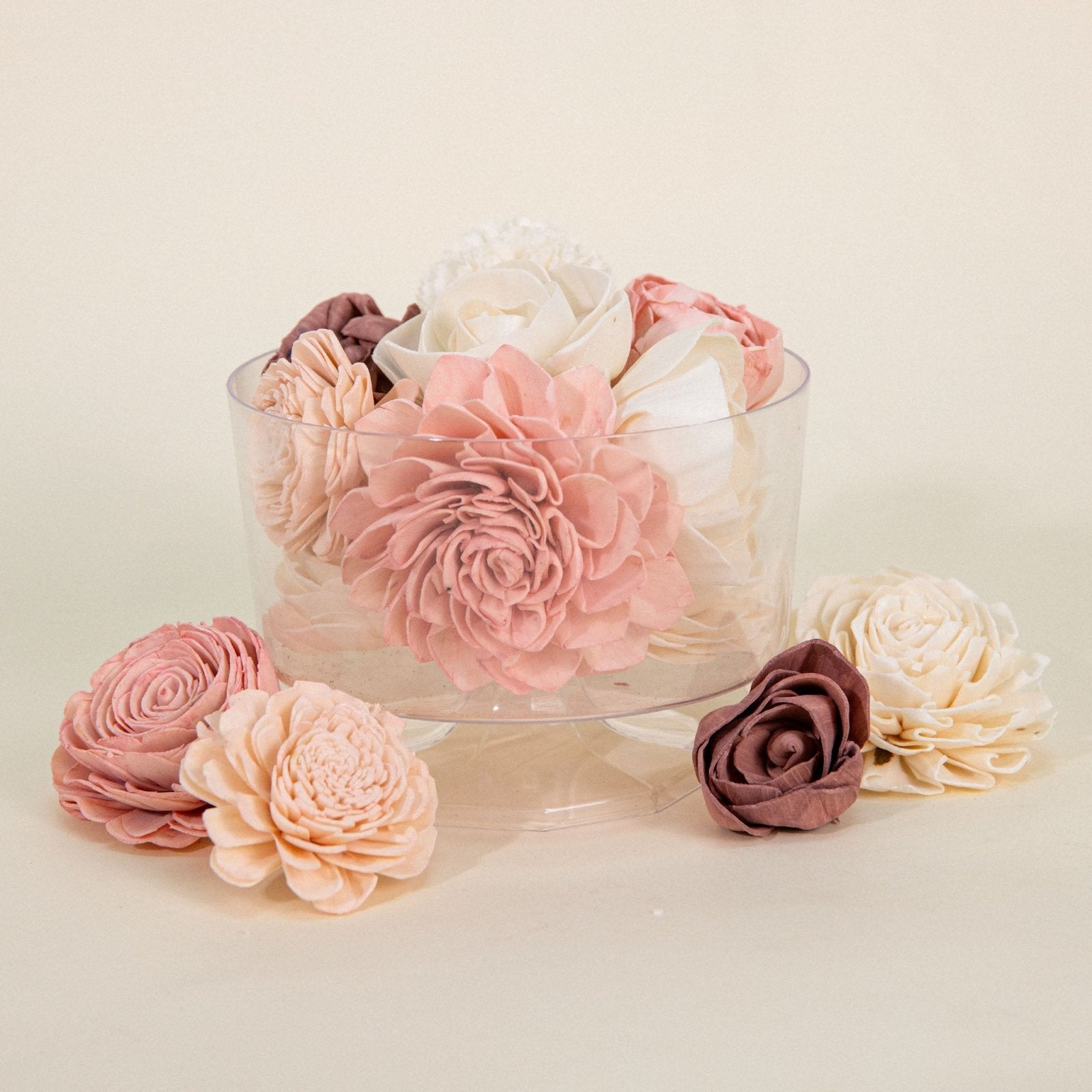 The Best Dyed Assortment 25 Pack - No Bark – Sola Wood Flowers