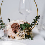 The Best Hoop Centerpiece - Sola Wood Flowers