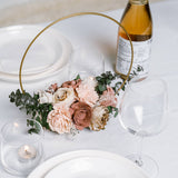 The Best Hoop Centerpiece - Sola Wood Flowers