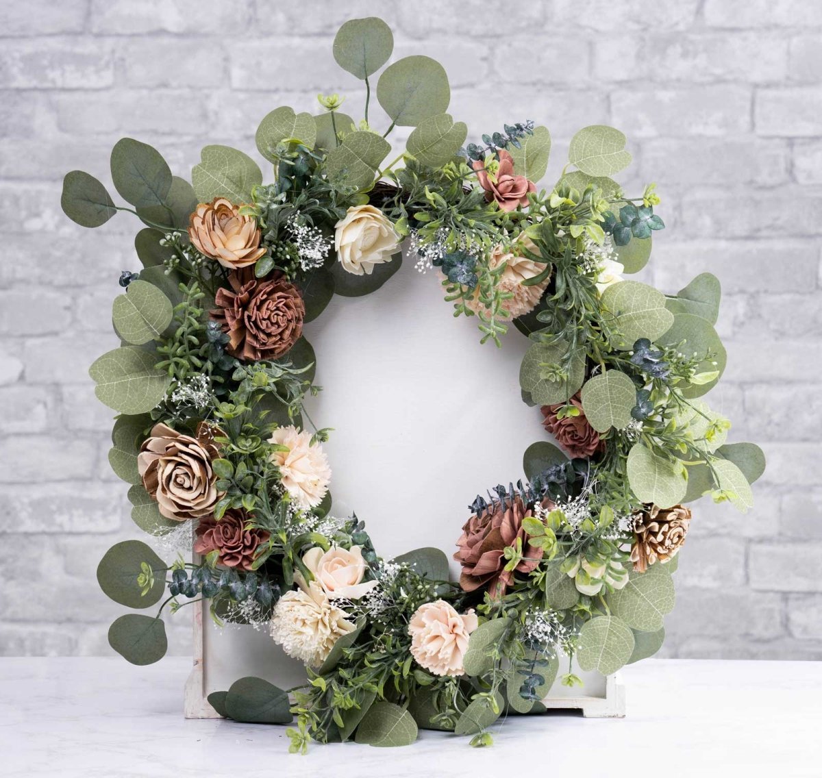 The Best Wreath (Large) – Sola Wood Flowers