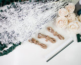 Tie The Knot Boutonniere Craft Kit (Set of 3) - Sola Wood Flowers