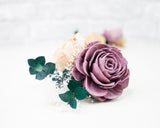 Tie The Knot Boutonniere Craft Kit (Set of 3) - Sola Wood Flowers