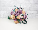 Tie The Knot Bridesmaid Bouquet Kit - Sola Wood Flowers