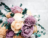Tie The Knot Bridesmaid Bouquet Kit - Sola Wood Flowers