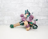 Tie The Knot Bridesmaid Bouquet Kit - Sola Wood Flowers