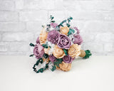 Tie The Knot Bridesmaid Bouquet Kit - Sola Wood Flowers