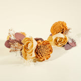 Topaz Boutonniere (Set of 3) - Sola Wood Flowers