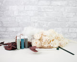 Topaz Bridal Bouquet Kit - Sola Wood Flowers