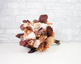 Topaz Bridal Bouquet Kit - Sola Wood Flowers