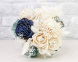Touch Of Frost Bouquet - Sola Wood Flowers