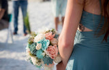Tropical Beach Bridal Bouquet Kit - Sola Wood Flowers