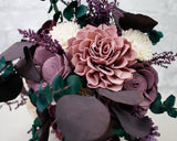 Twilight Sky Bridesmaid Bouquet Kit - Sola Wood Flowers