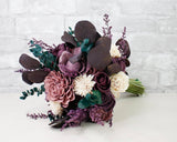 Twilight Sky Bridesmaid Bouquet Kit - Sola Wood Flowers
