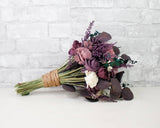 Twilight Sky Bridesmaid Bouquet Kit - Sola Wood Flowers