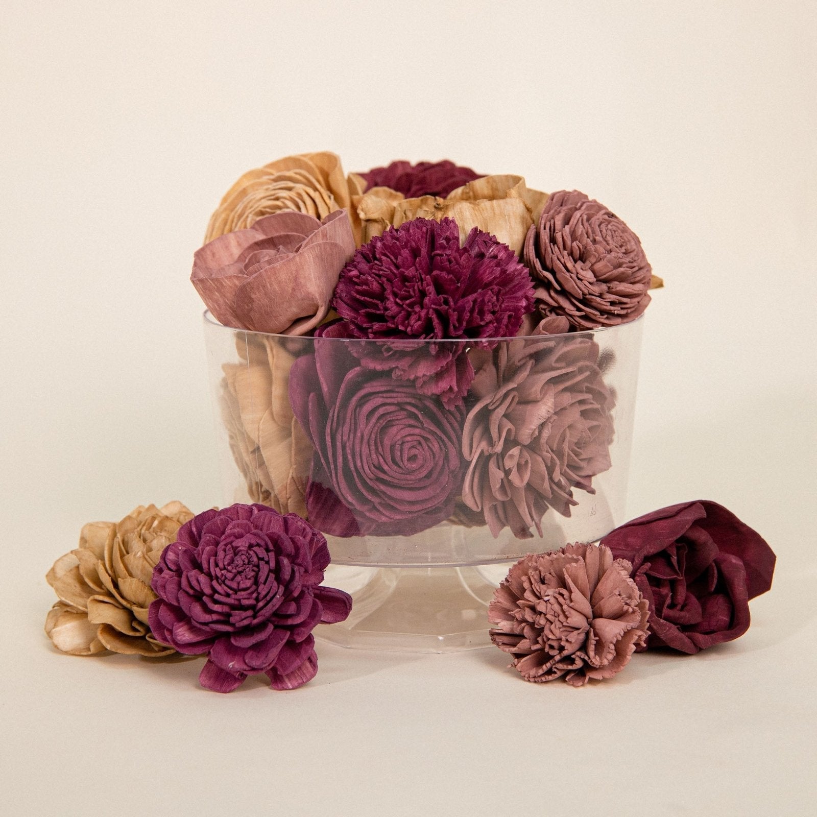 w.o.d. 廃盤 F.L.O.W.E.R.S Vintage Vineyard Dyed Assortment 25 Pack - No Bark – Sola-Flowers