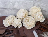 Wanderlust Boutonniere (Set Of 3) - Sola Wood Flowers