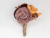 Wanderlust Boutonniere (Set Of 3) - Sola Wood Flowers
