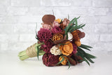 Wanderlust Bridesmaid Bouquet - Sola Wood Flowers